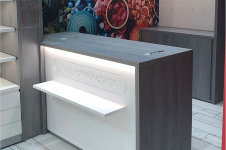 Le Creuset, shopfitting contractors