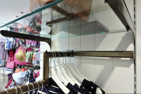 Joules, Cheltenham - clothing displays