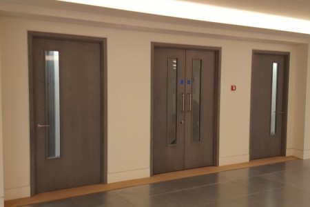 Bespoke Commercial Joinery, Meyer Bergman, Doors