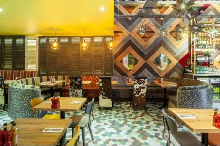 Bespoke Food & Beverage Joinery, Banquette Seating, Chimichanga