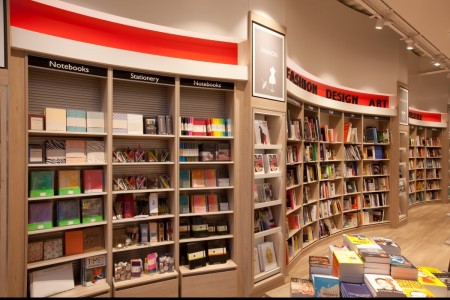 Foyles bookstore, Chelmsford - bespoke bookcases