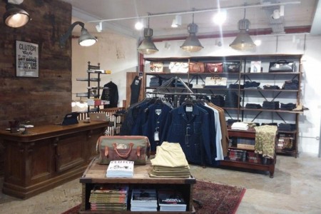 Recently completed - Lightning Clutch at Great Portland Street, Fitzrovia, London, Interior, Clothing, Rustic, Industrial
