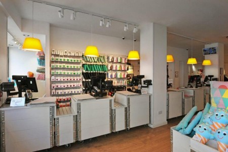 Flying Tiger, Oxford Street, London - interior till area