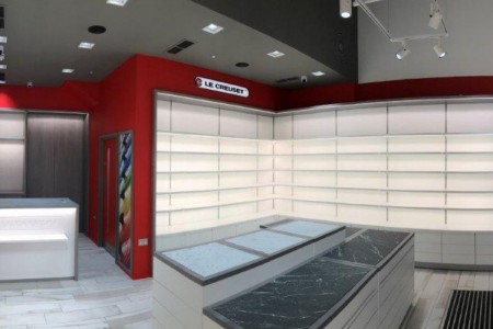 Le Creuset, shopfitting contractors