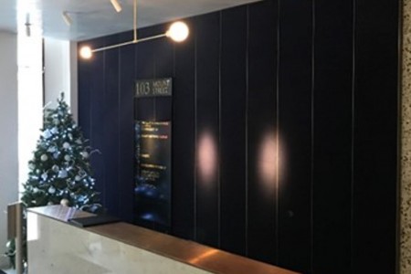 Meyer Bergman, Mount Street, Mayfair, London, Reception, Signage