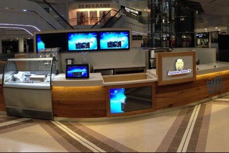 Bespoke Food & Beverage Joinery, Auntie Annes, Counter