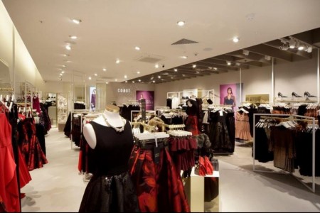 Coast, Intu Metrocentre - retail shopfitting interior