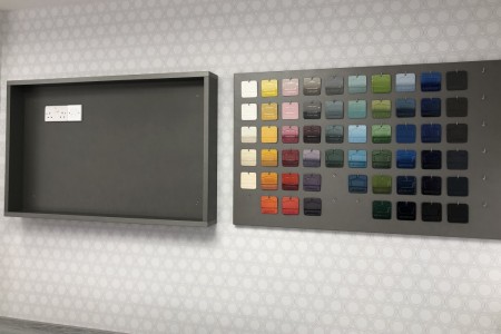 Bespoke Retail Joinery, Le Creuset, Colour Frames