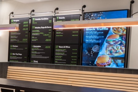 Bespoke Commercial Joinery, Shake Shack, Menu Boards