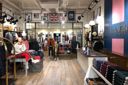 Jack Wills - Westfield Shopping Centre, London - wood flooring