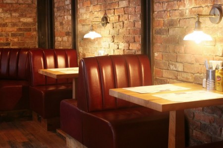 Bespoke Food & Beverage Joinery, Friendly Phils Diner, Banqutte Seating