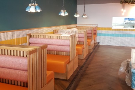 Bespoke Food & Beverage Joinery, Booth Seating
