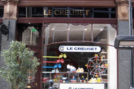Le Creuset, Leeds - shopfront