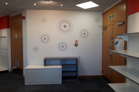 Le Creuset, Andover - wall artwork display 