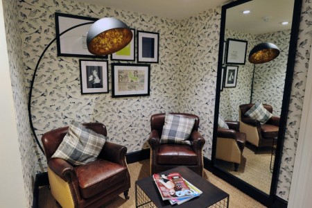 Joules, Cheltenham - fitting room waiting area