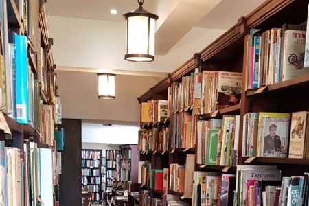 The Goose Bookshop, building structural repairs, extension and renovation, self-contained flat, complete fit out of the bookshop. client, preserving, original fixtures, new joinery units manufactured and installed, period style shopfront, fully reclaimed timber floor , vintage style, Shopfront, Interior