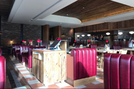 Friendly Phil's Diner - Interior Seating, Bar, Joinery